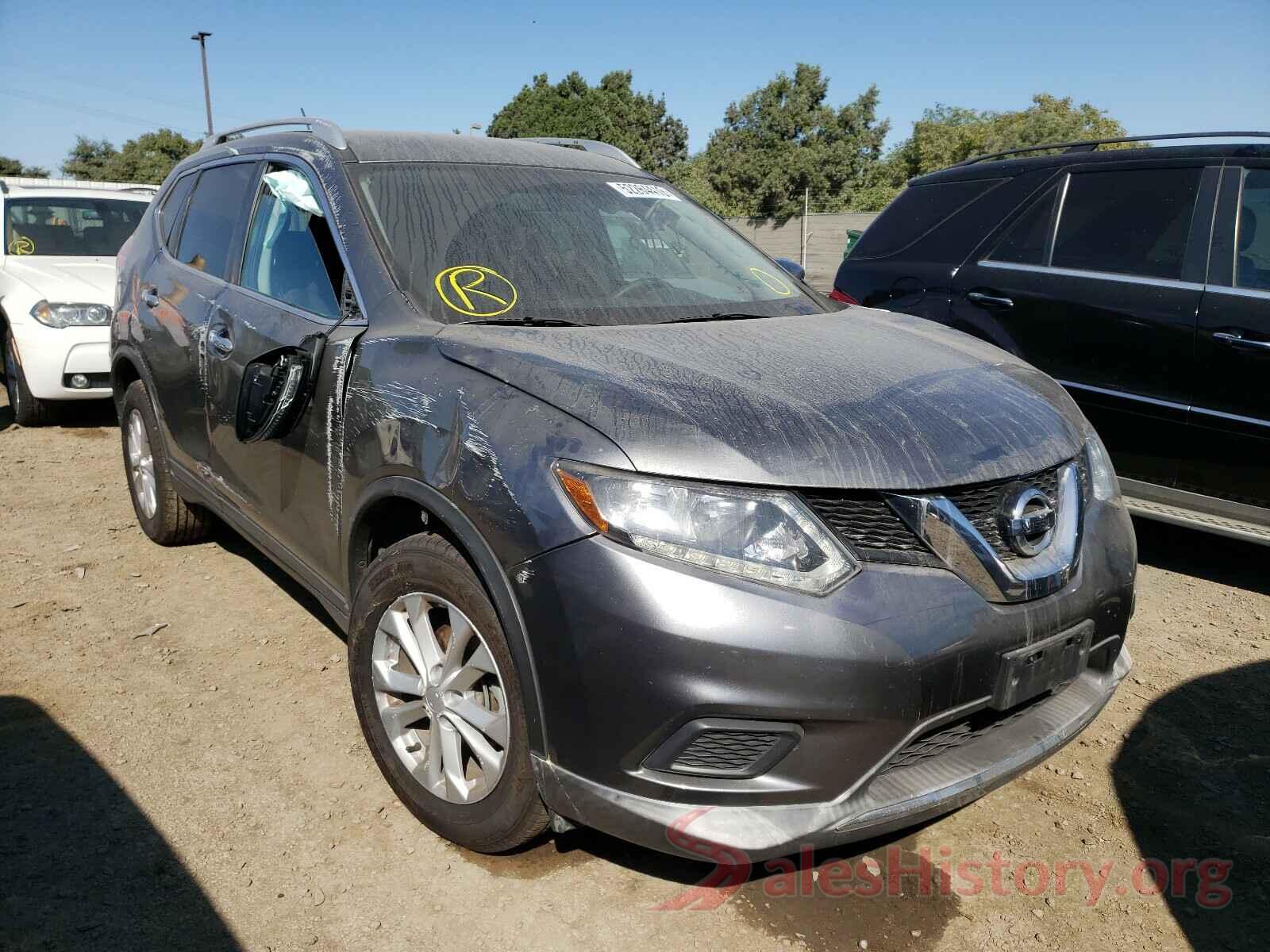 KNMAT2MT1GP695165 2016 NISSAN ROGUE