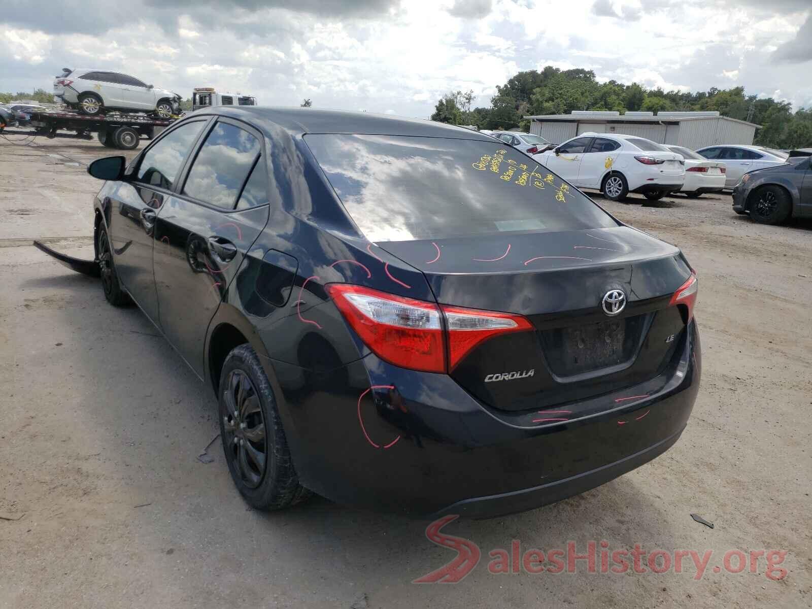 2T1BURHE4GC555213 2016 TOYOTA COROLLA