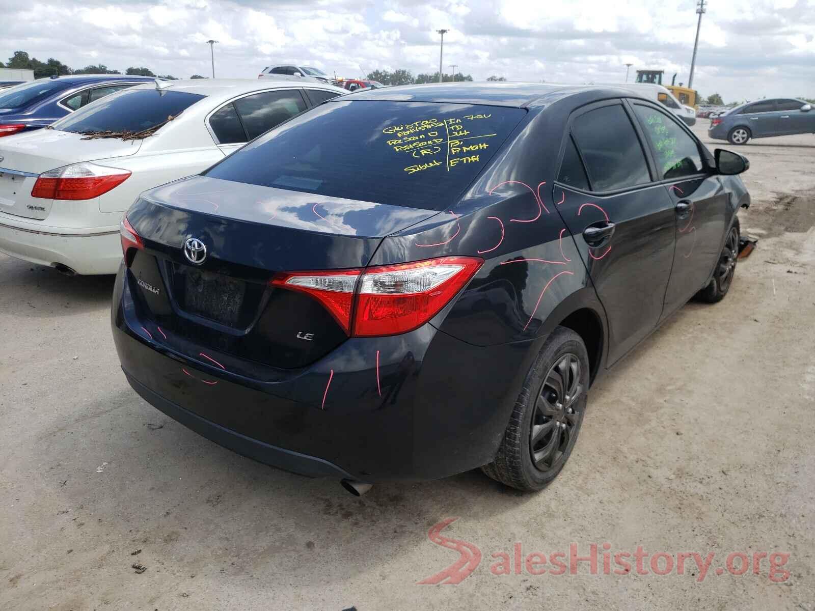 2T1BURHE4GC555213 2016 TOYOTA COROLLA