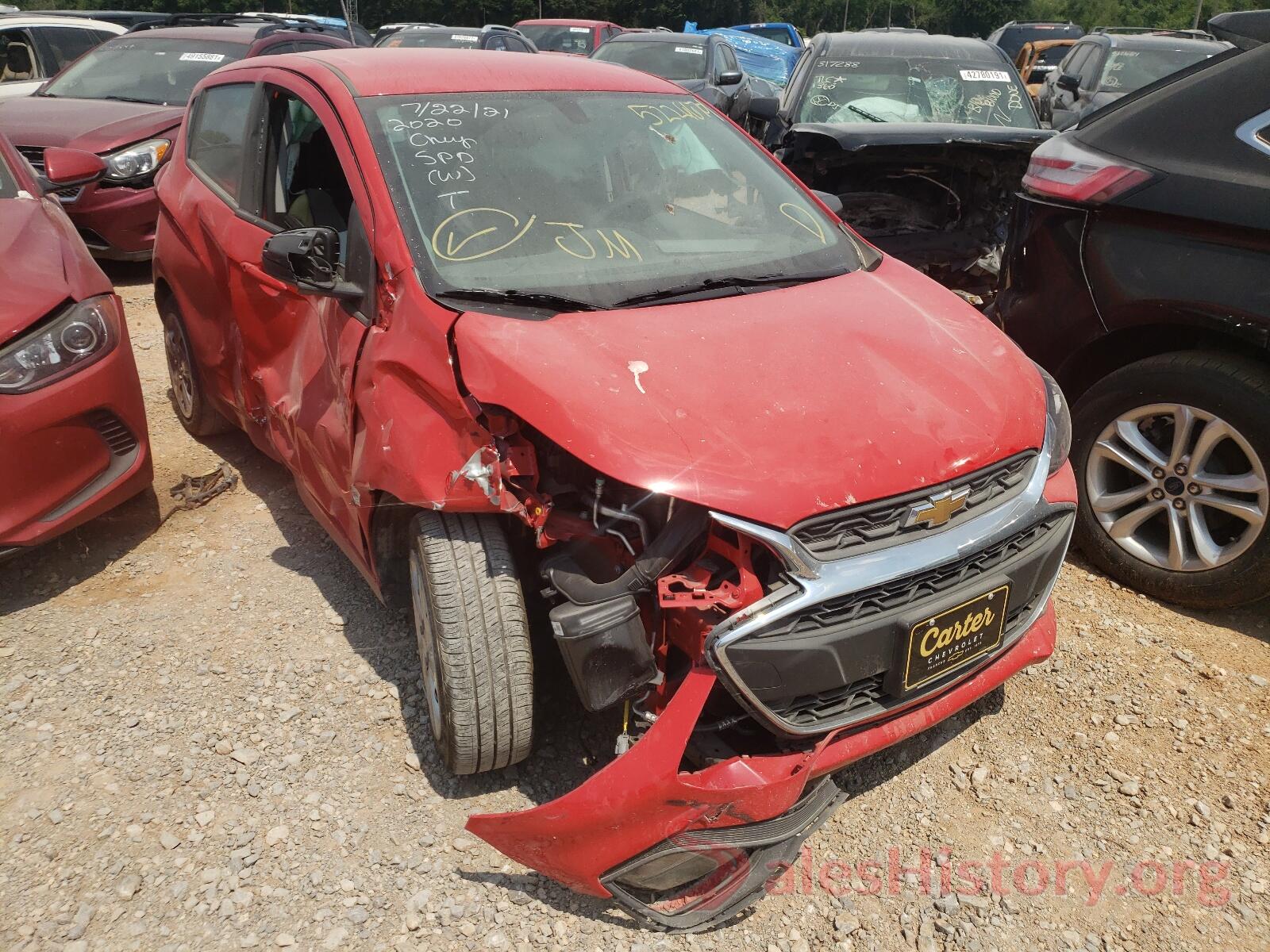 KL8CB6SA0LC479922 2020 CHEVROLET SPARK