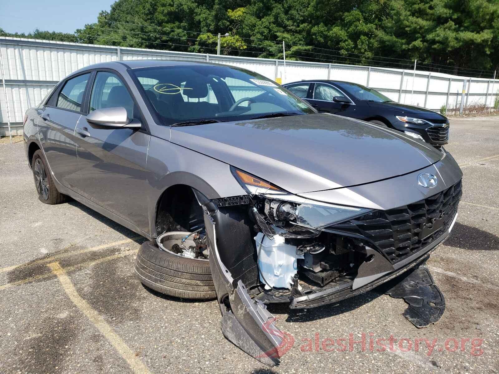 KMHLM4AG7MU161444 2021 HYUNDAI ELANTRA