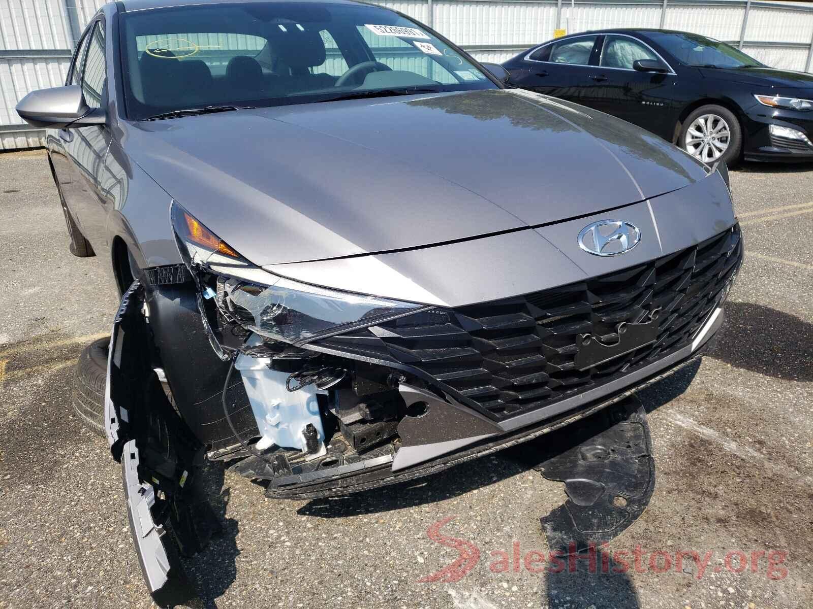 KMHLM4AG7MU161444 2021 HYUNDAI ELANTRA