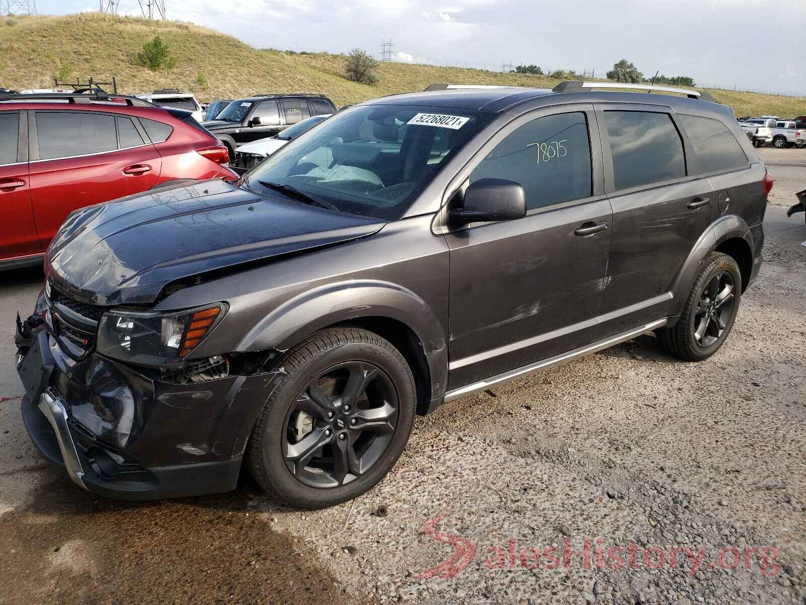 3C4PDDGG2JT296348 2018 DODGE JOURNEY