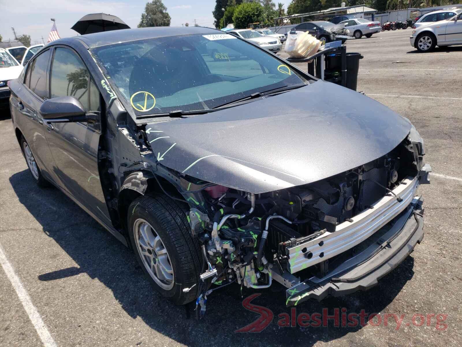 JTDKARFP2K3118227 2019 TOYOTA PRIUS