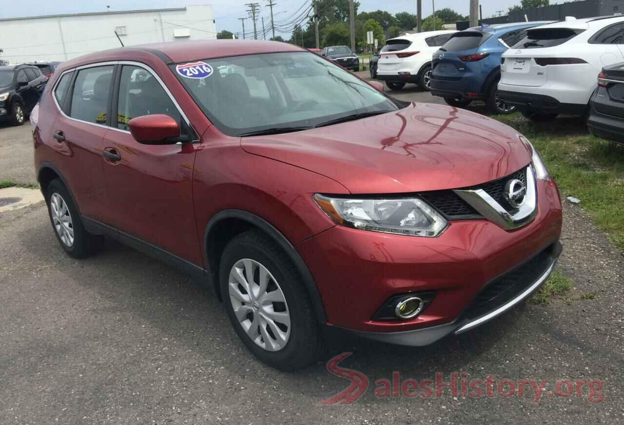 KNMAT2MV0GP645410 2016 NISSAN ROGUE