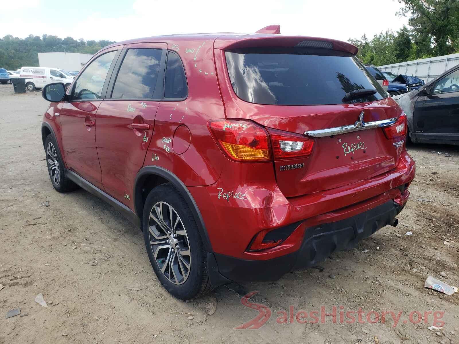 JA4AR3AU1KU035178 2019 MITSUBISHI OUTLANDER