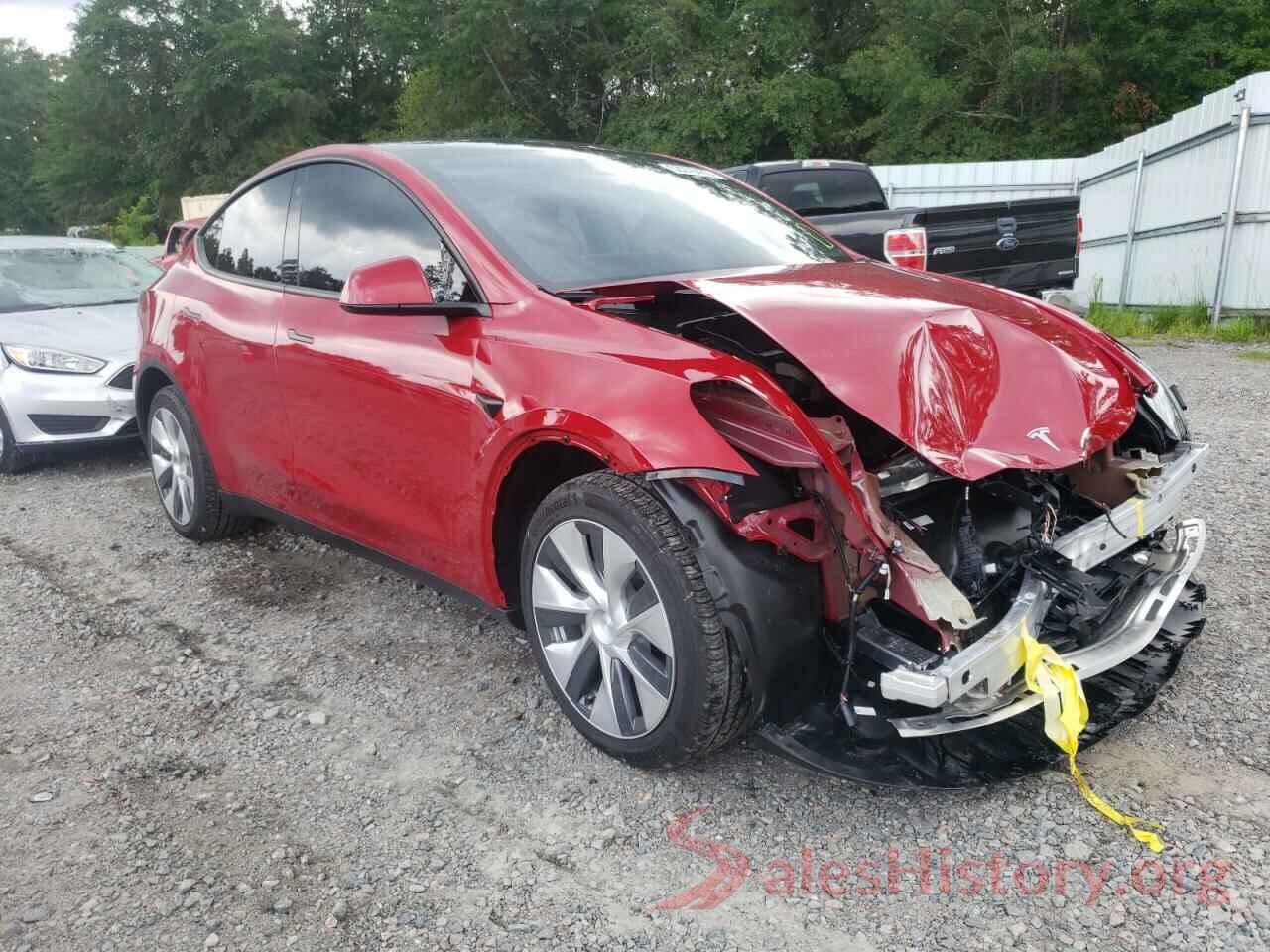 7SAYGDEE8NF436178 2022 TESLA MODEL Y