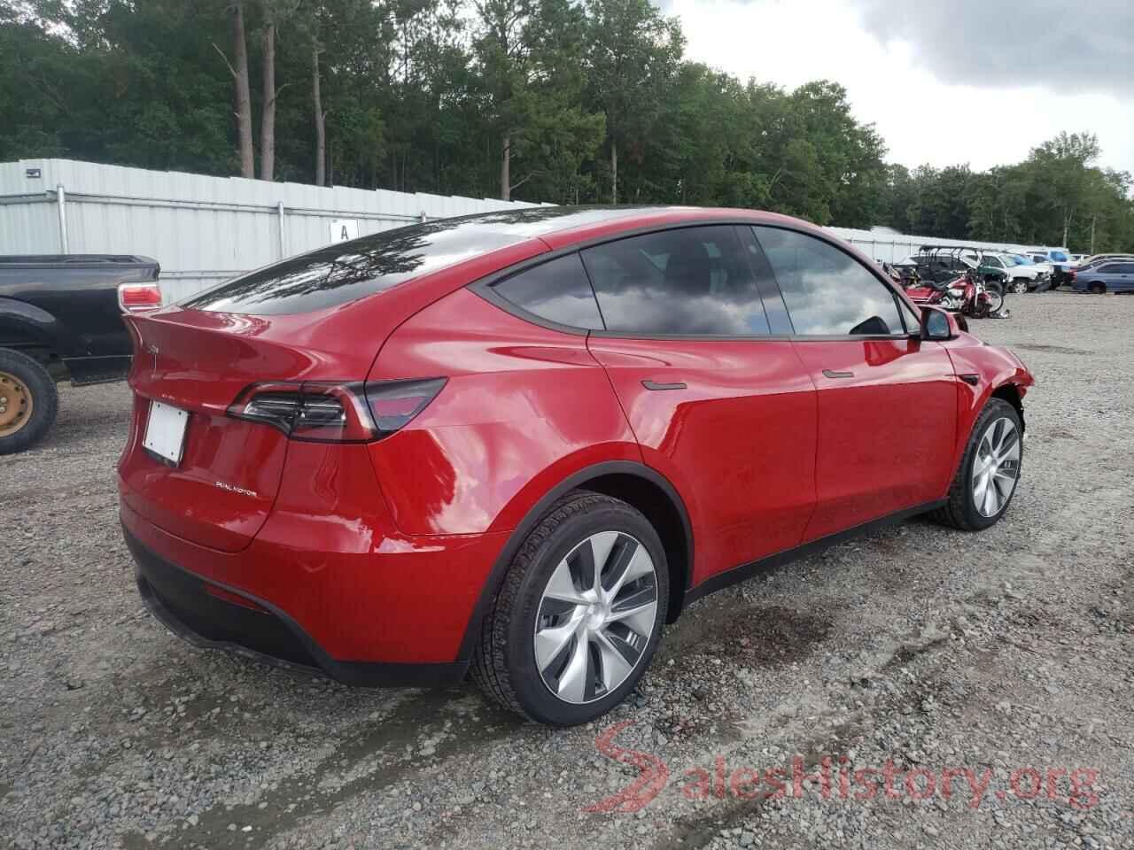 7SAYGDEE8NF436178 2022 TESLA MODEL Y