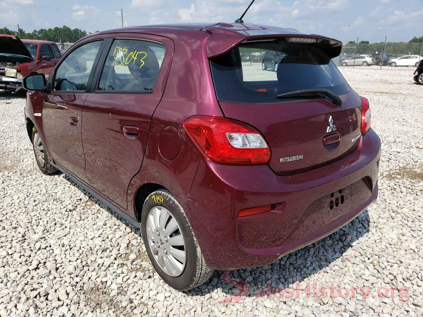 ML32A3HJ9HH001569 2017 MITSUBISHI MIRAGE