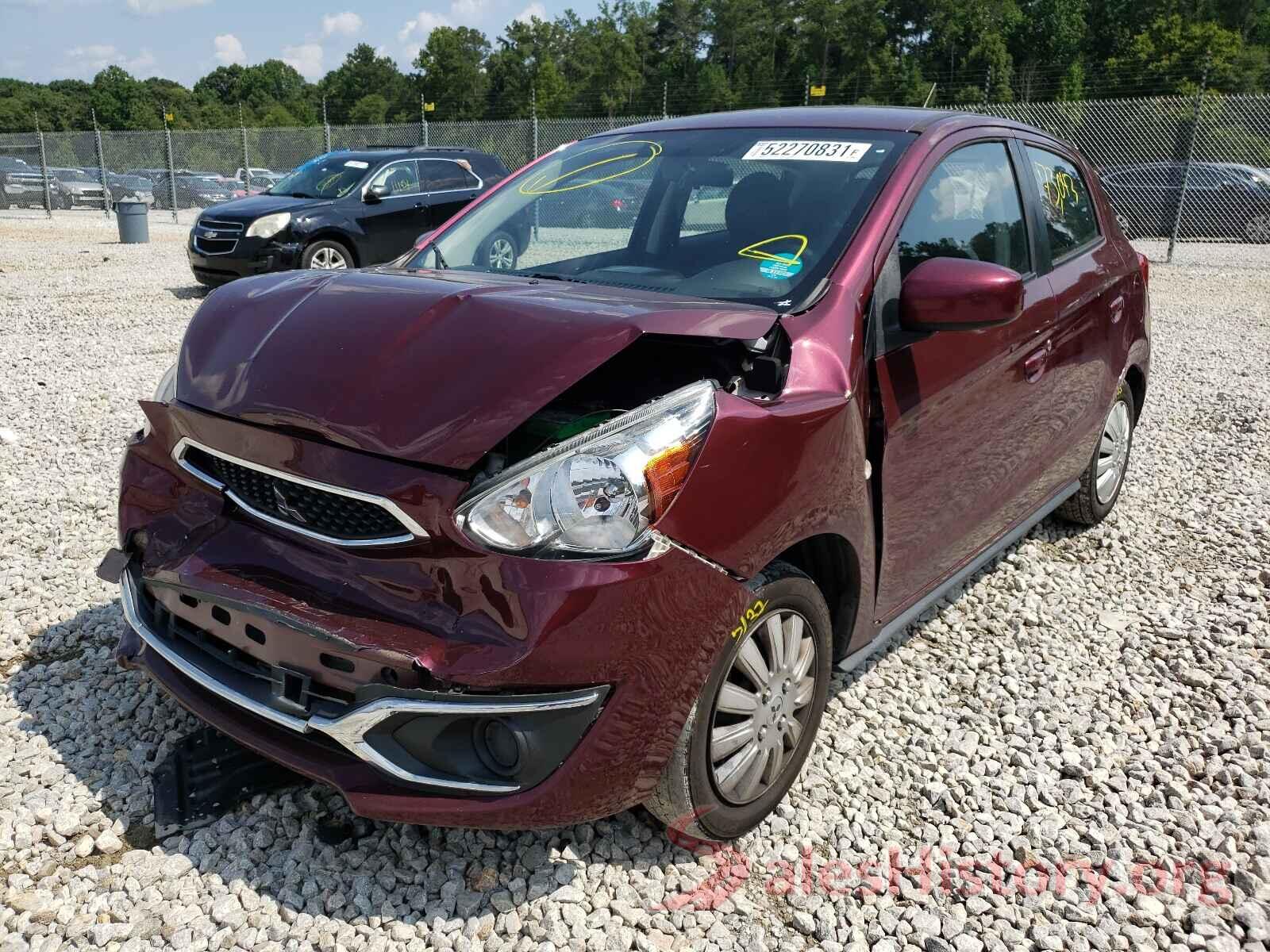 ML32A3HJ9HH001569 2017 MITSUBISHI MIRAGE