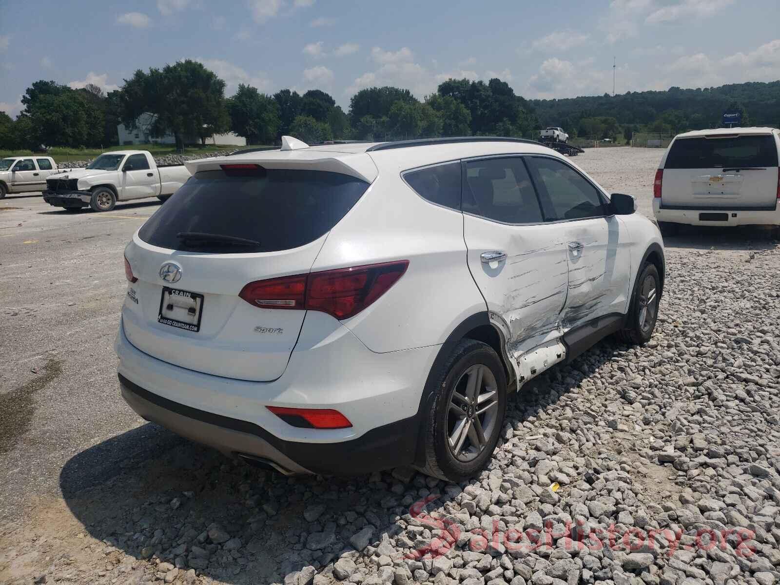 5NMZU3LB9HH008412 2017 HYUNDAI SANTA FE