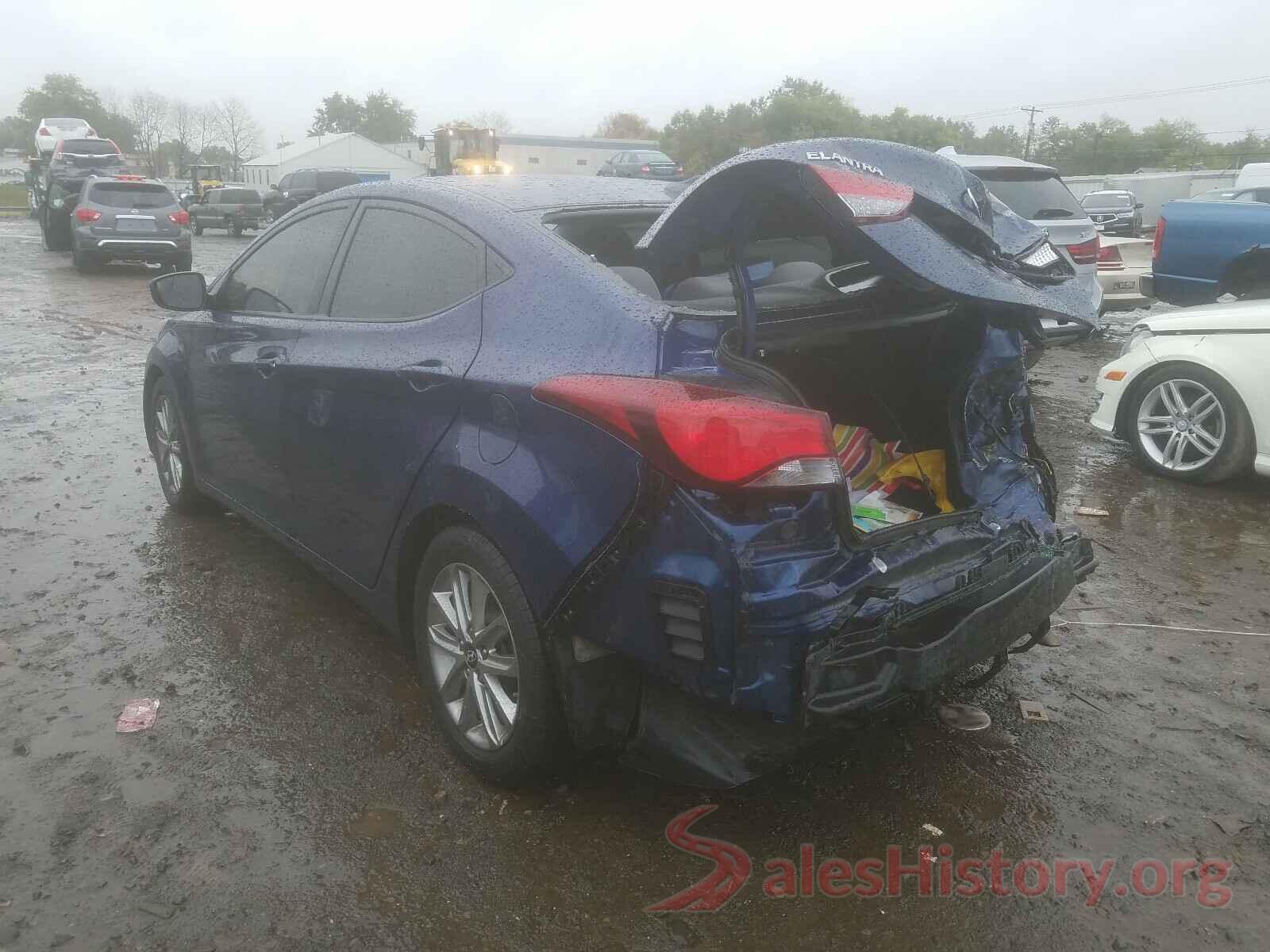 5NPDH4AEXGH654349 2016 HYUNDAI ELANTRA