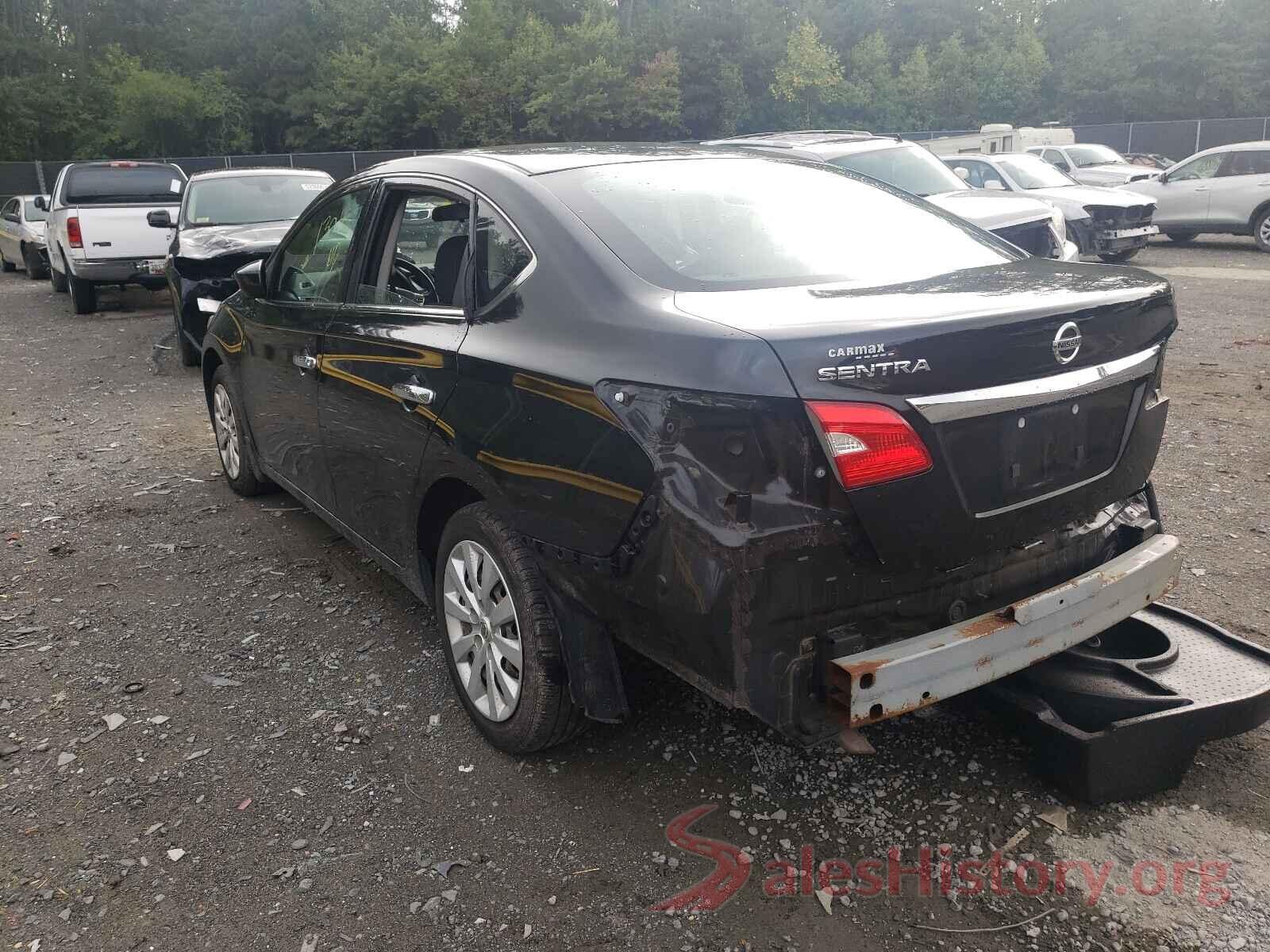 3N1AB7AP9GL680970 2016 NISSAN SENTRA