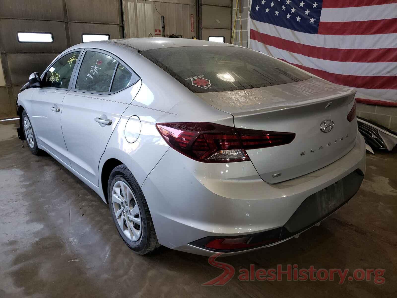 5NPD74LFXKH493745 2019 HYUNDAI ELANTRA