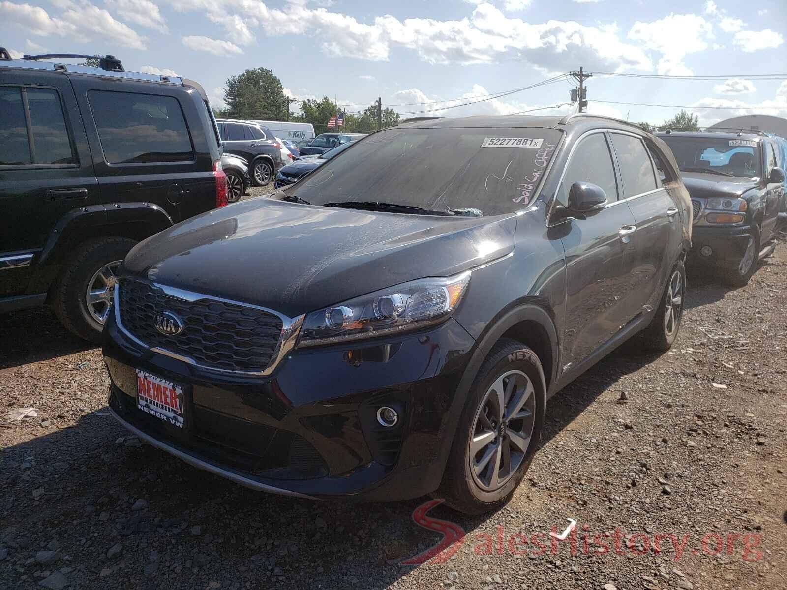 5XYPHDA58KG536989 2019 KIA SORENTO