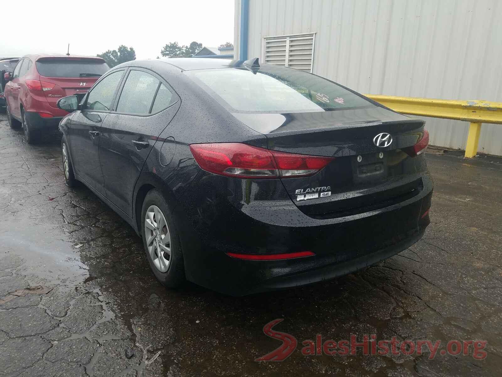 5NPD74LF4HH133153 2017 HYUNDAI ELANTRA