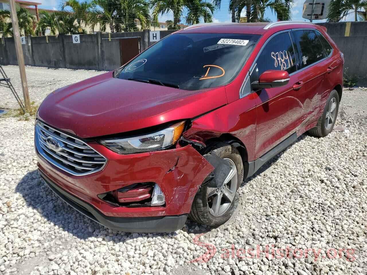 2FMPK3J91KBC32370 2019 FORD EDGE