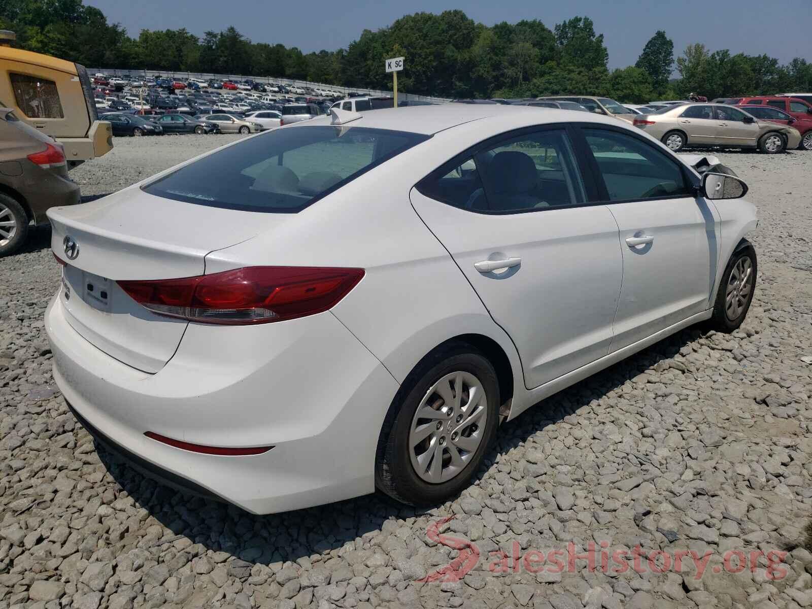 5NPD74LF2HH167494 2017 HYUNDAI ELANTRA