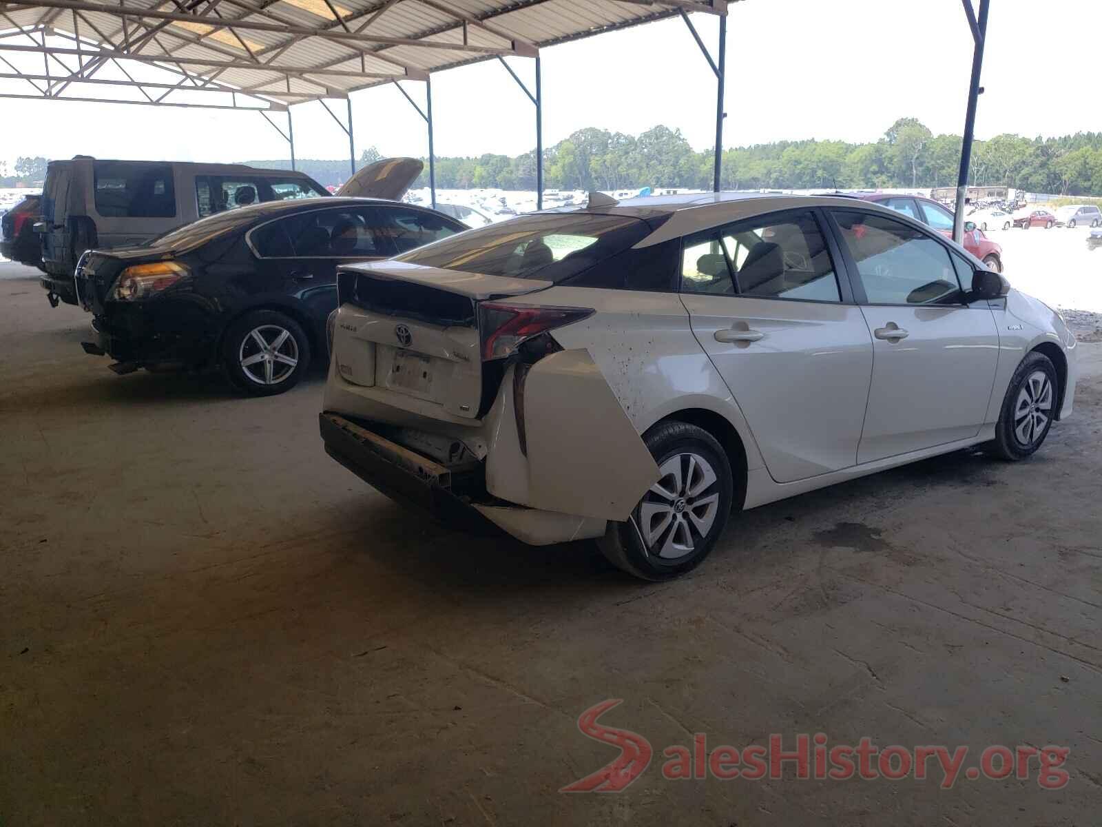 JTDKARFU3G3506872 2016 TOYOTA PRIUS