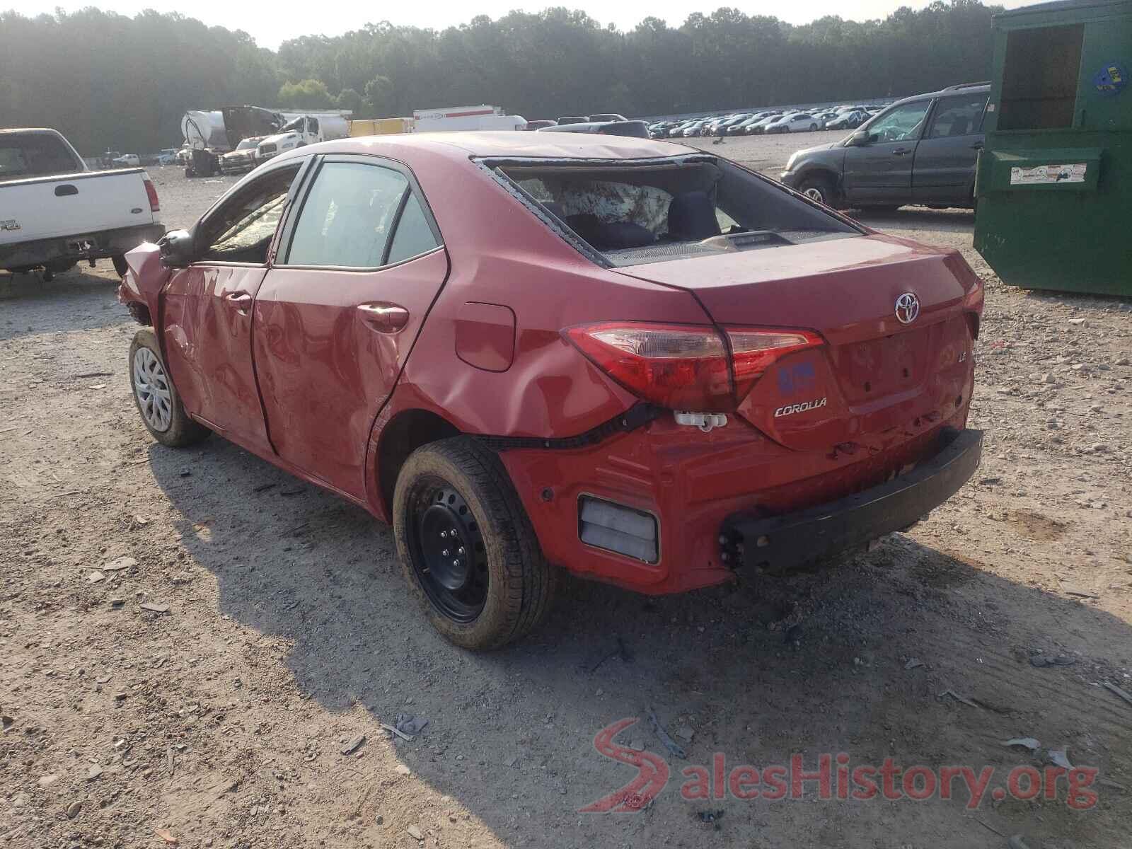 5YFBURHE1KP876215 2019 TOYOTA COROLLA