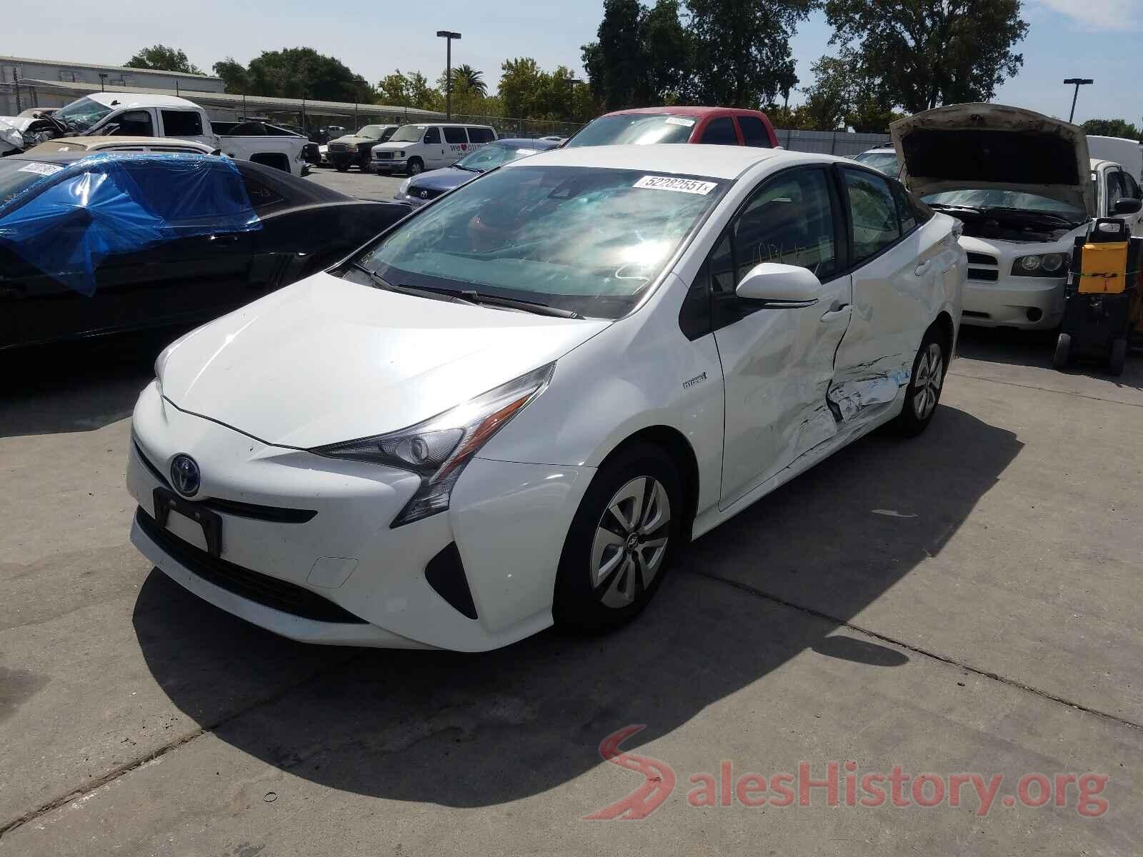 JTDKBRFU0H3033799 2017 TOYOTA PRIUS