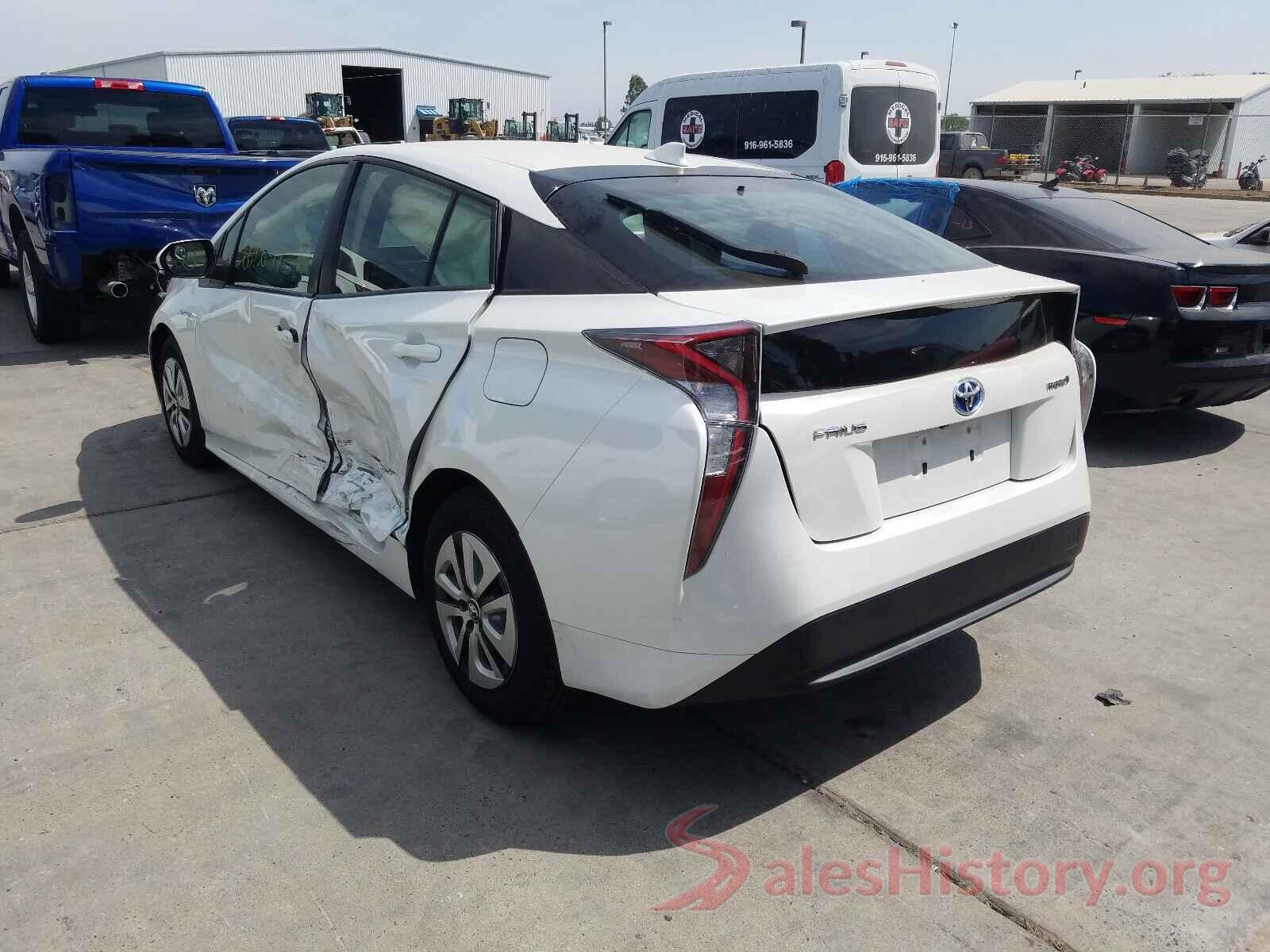 JTDKBRFU0H3033799 2017 TOYOTA PRIUS