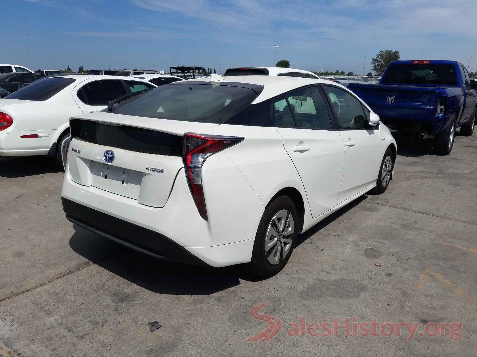 JTDKBRFU0H3033799 2017 TOYOTA PRIUS