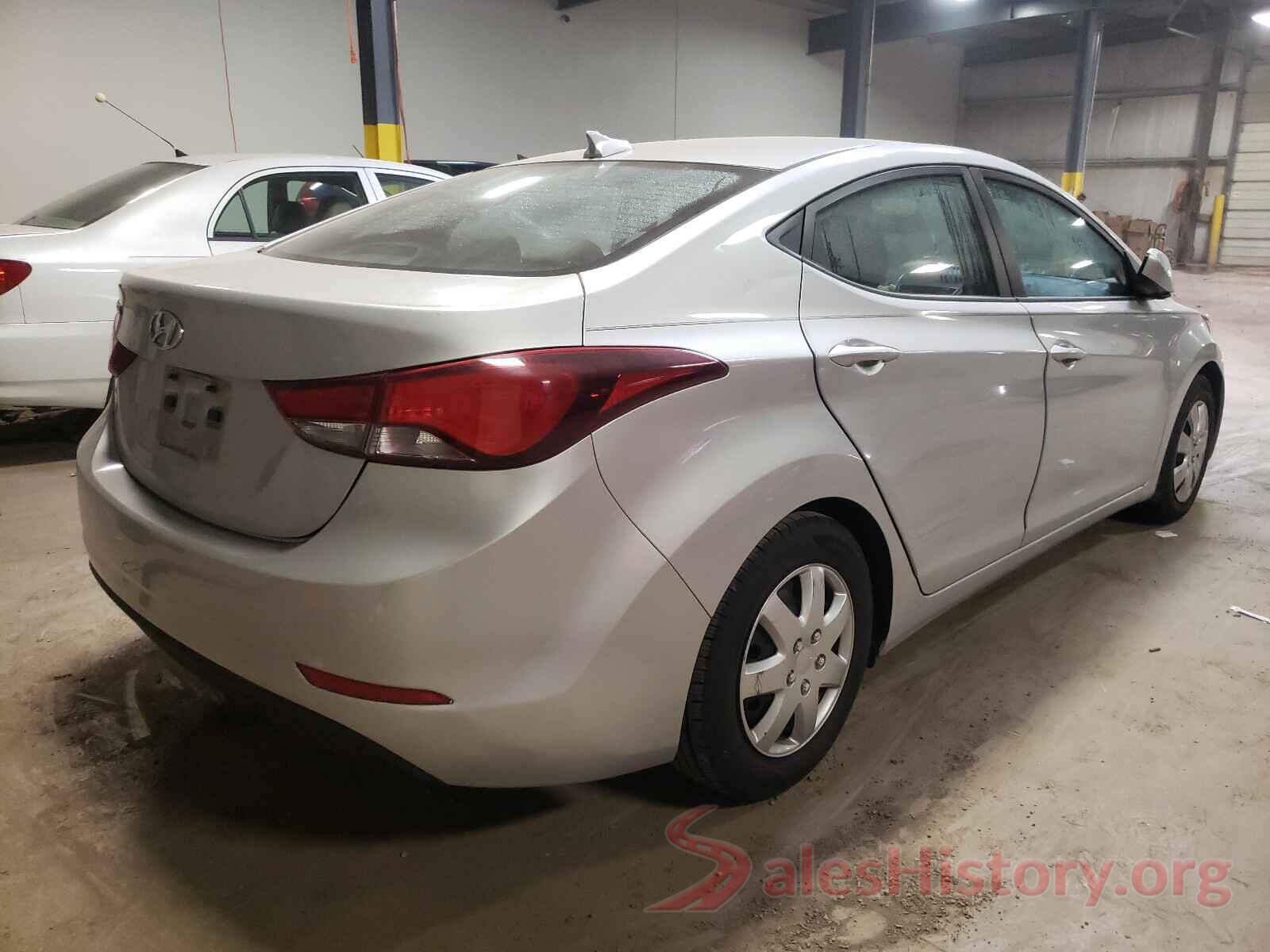 KMHDH4AE3GU581911 2016 HYUNDAI ELANTRA