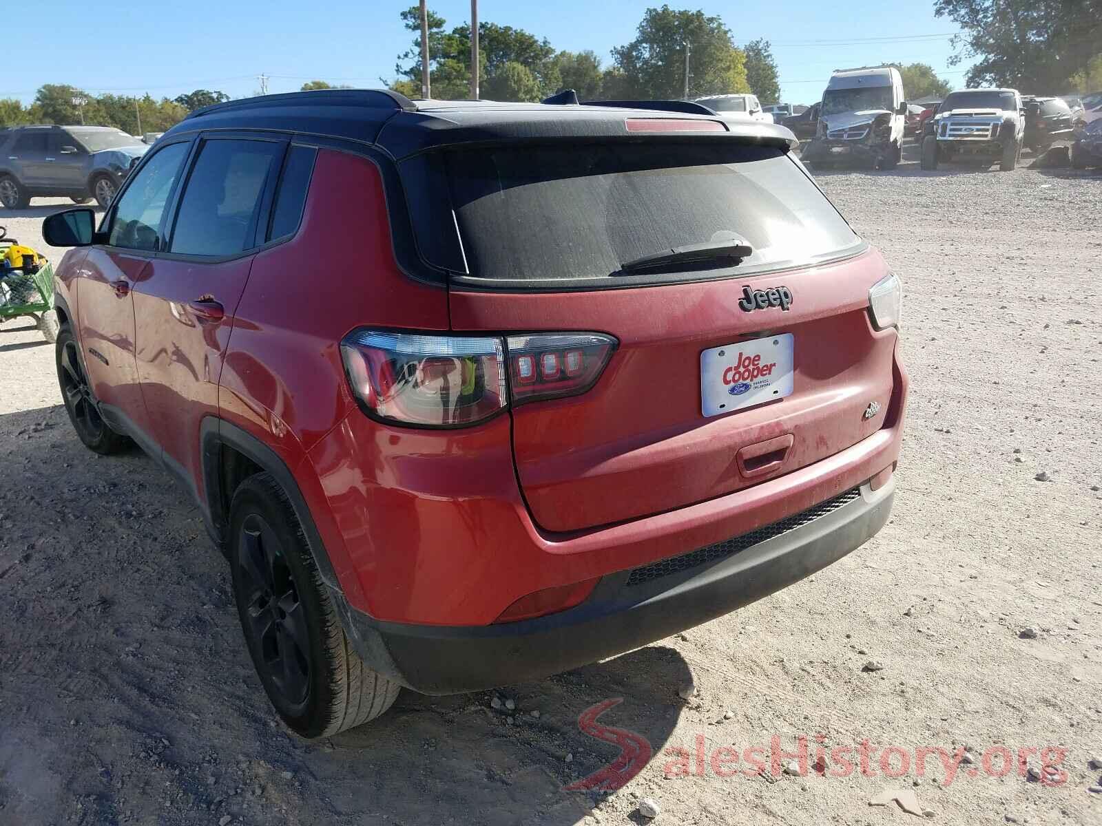 3C4NJCBB7KT832234 2019 JEEP COMPASS