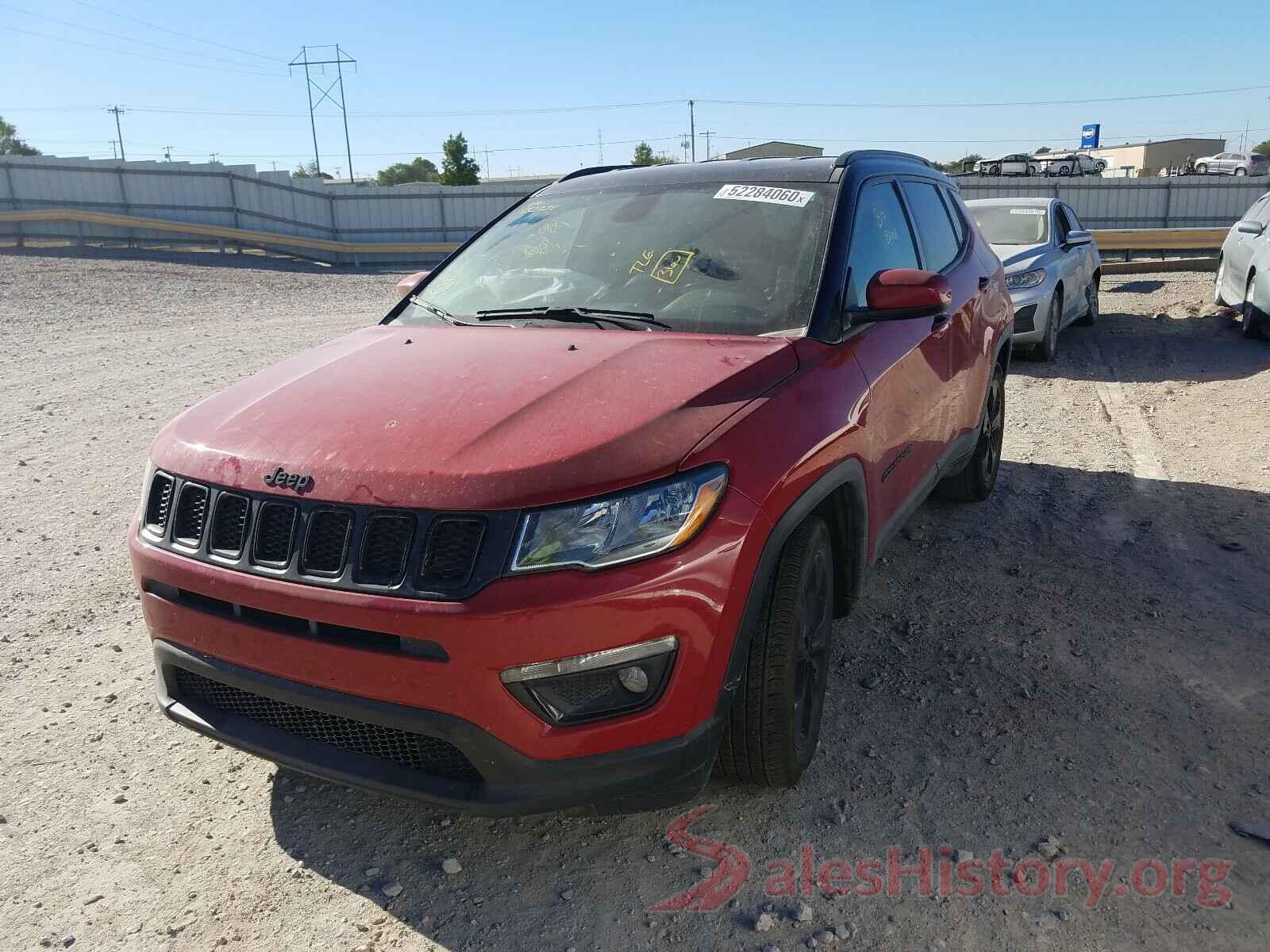 3C4NJCBB7KT832234 2019 JEEP COMPASS