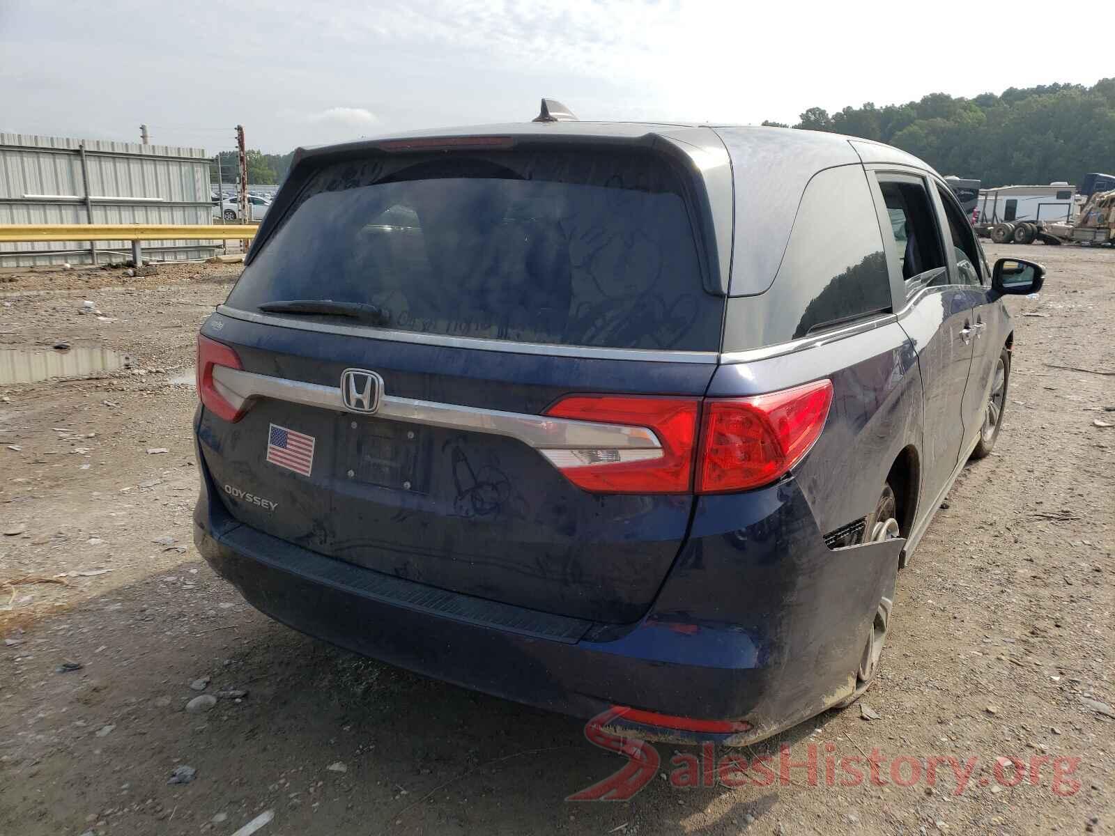 5FNRL6H70KB111865 2019 HONDA ODYSSEY