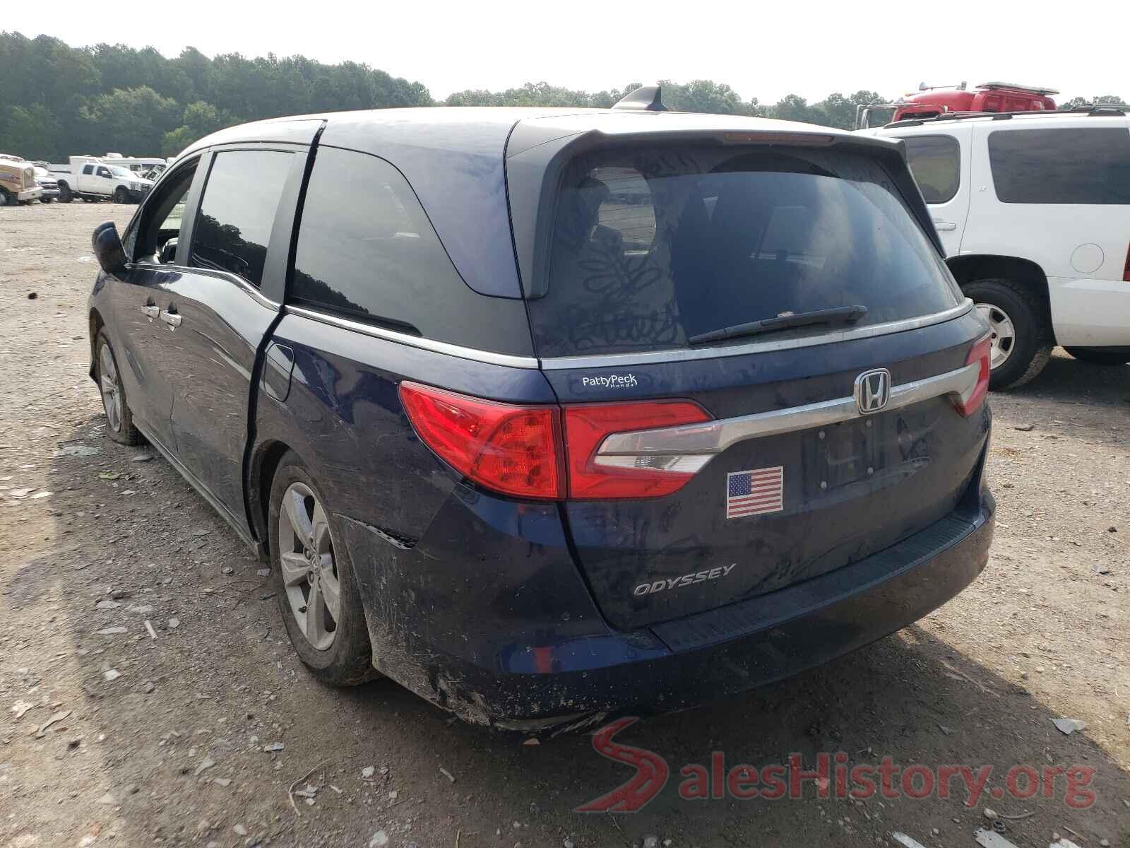 5FNRL6H70KB111865 2019 HONDA ODYSSEY