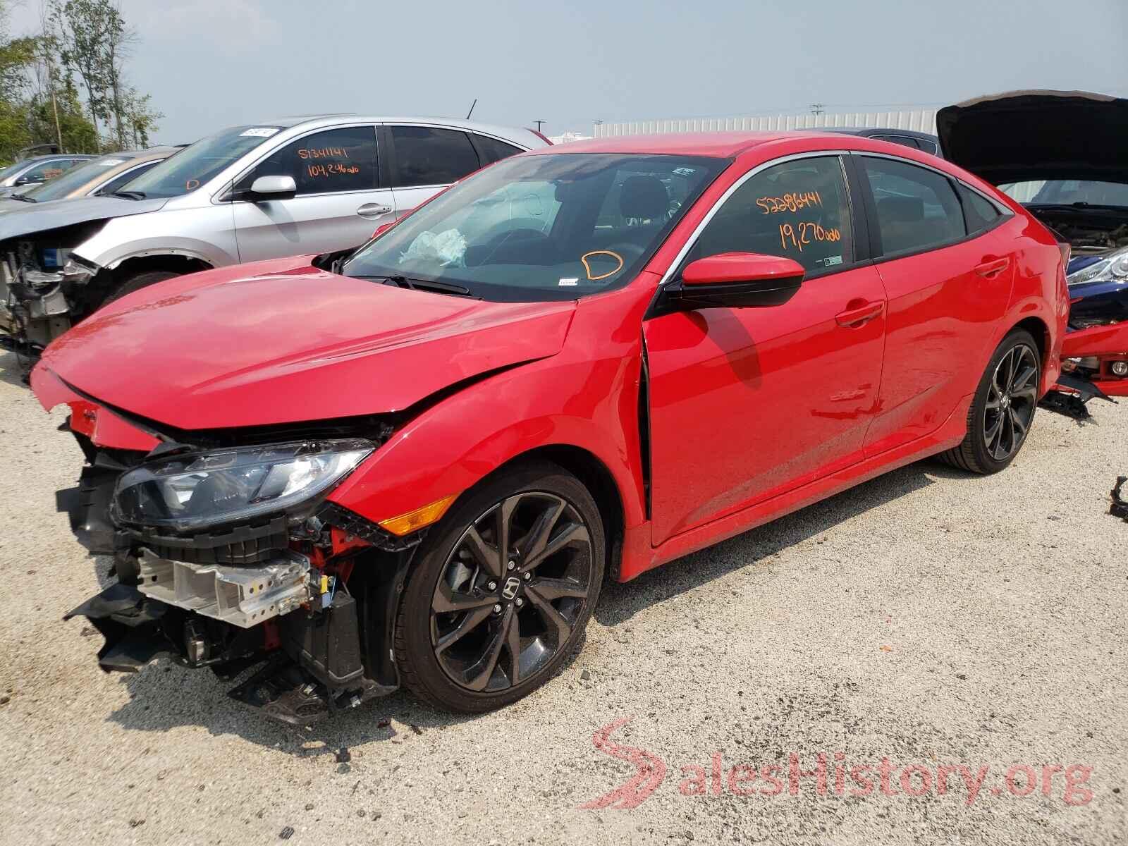 2HGFC2F89LH551863 2020 HONDA CIVIC