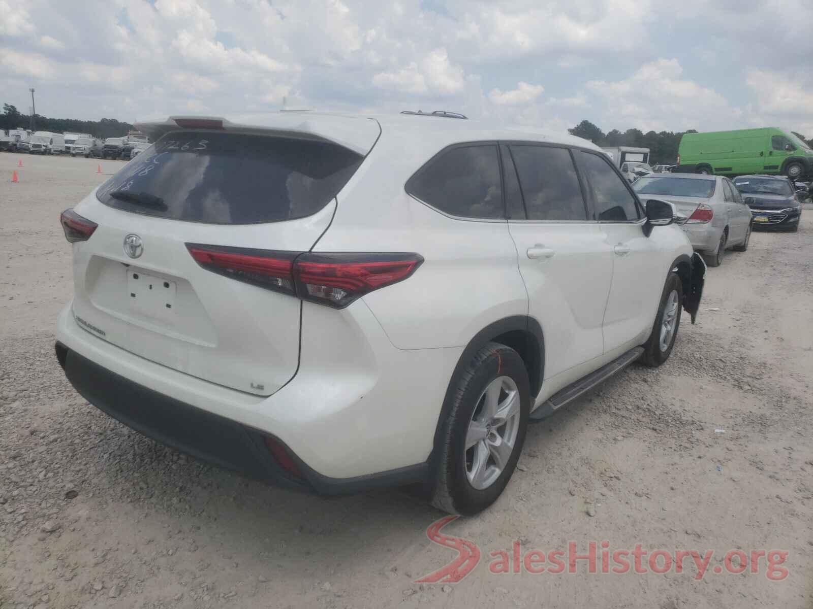 5TDZZRAH7LS505735 2020 TOYOTA HIGHLANDER