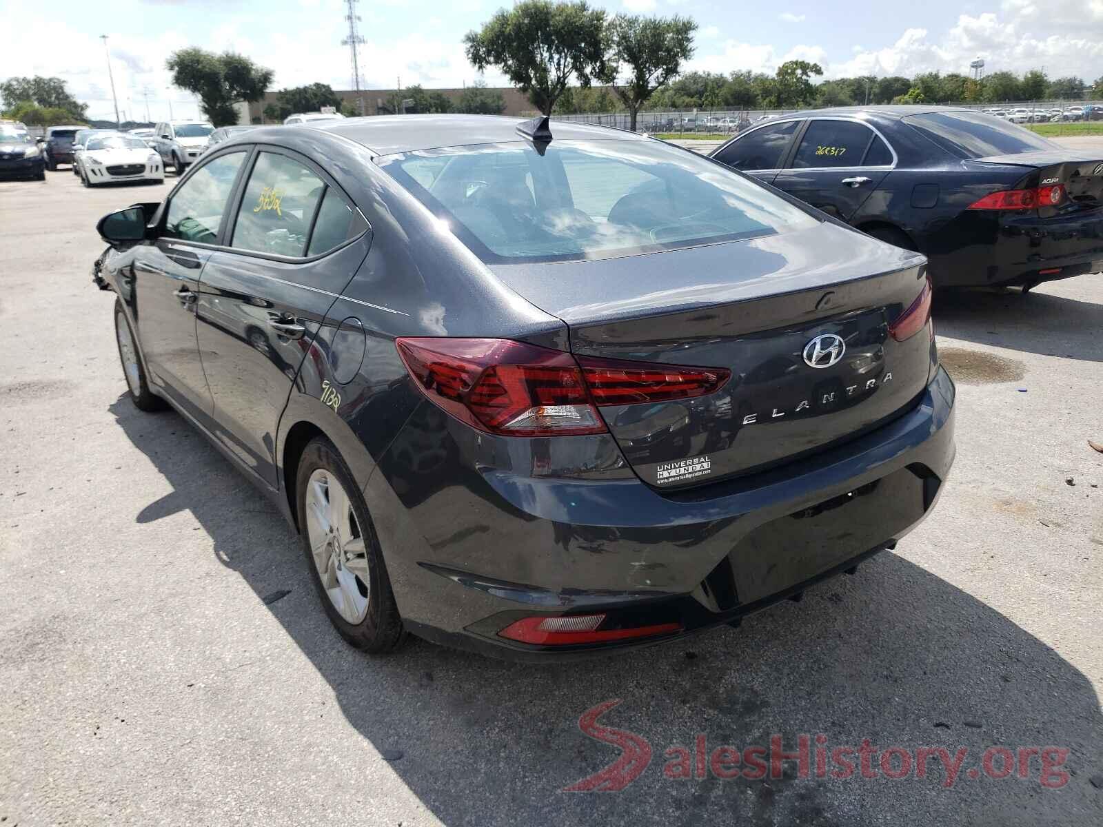 5NPD84LF5LH608346 2020 HYUNDAI ELANTRA