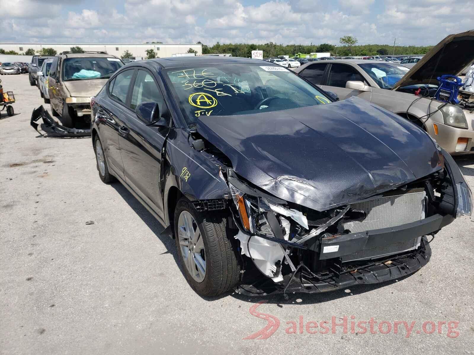 5NPD84LF5LH608346 2020 HYUNDAI ELANTRA