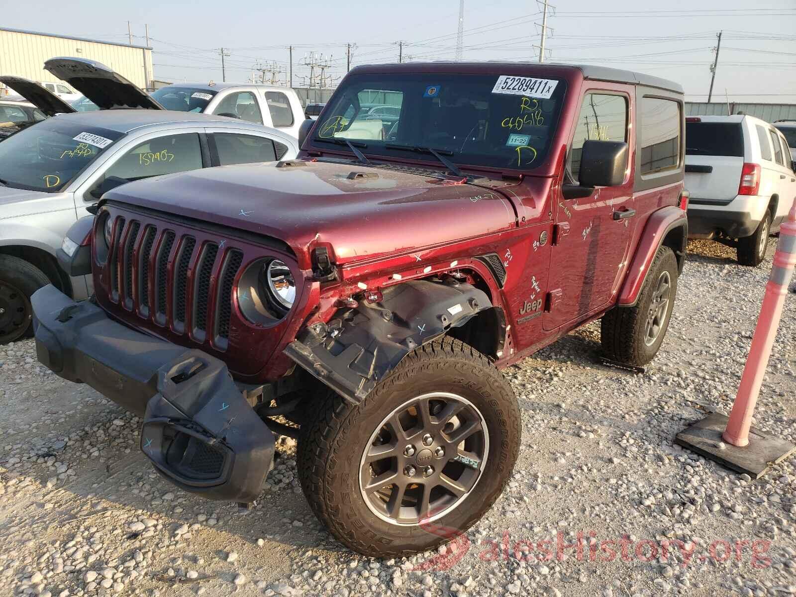 1C4GJXAN1MW550518 2021 JEEP WRANGLER