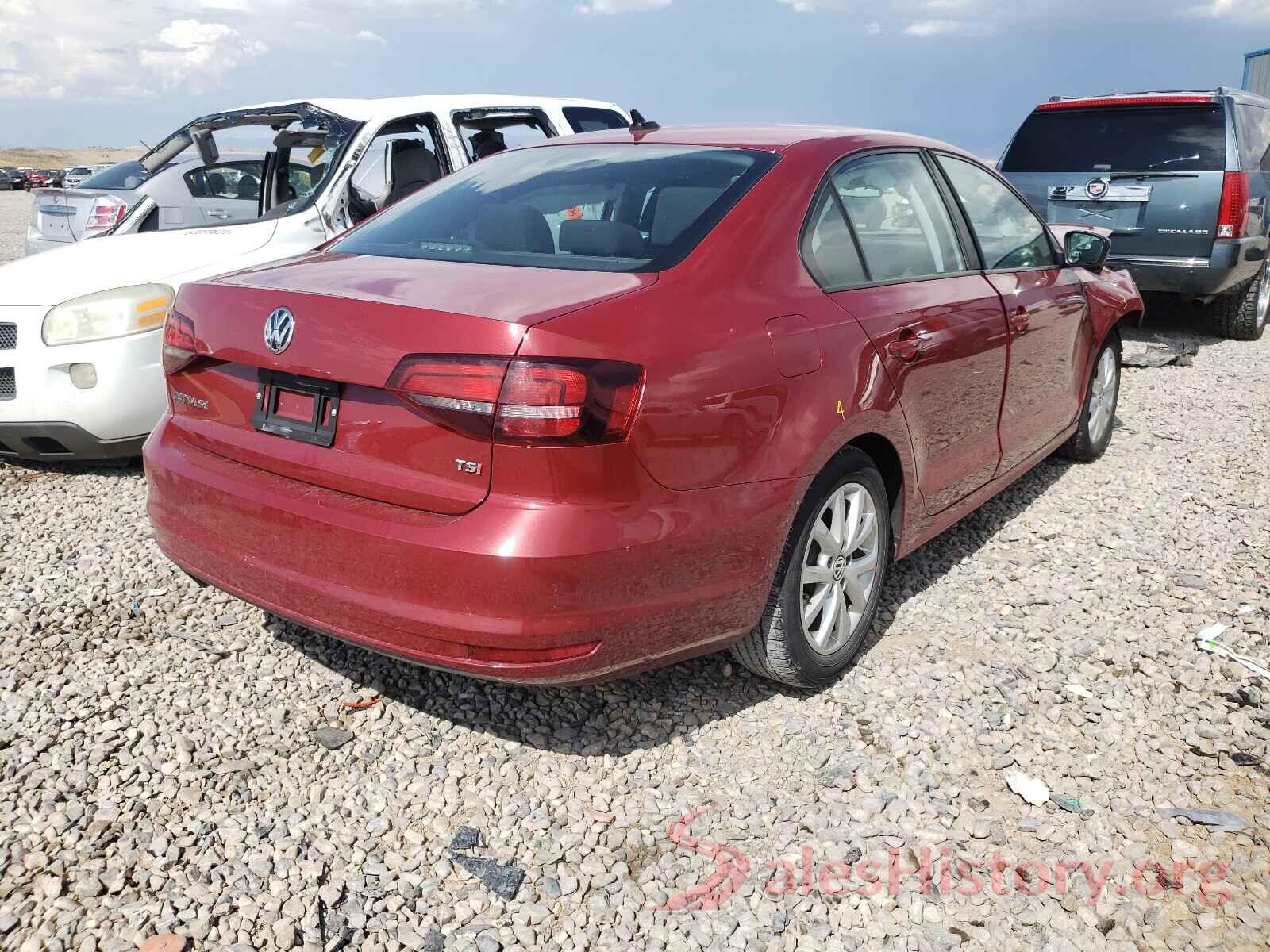 3VWD67AJ6GM254610 2016 VOLKSWAGEN JETTA