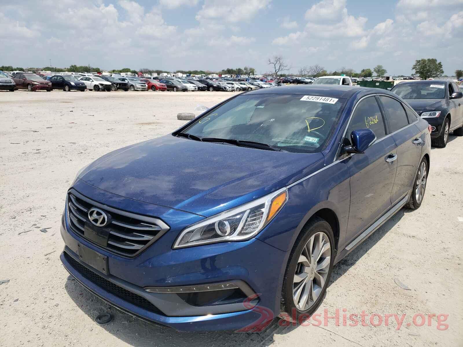 5NPE34AB4HH596149 2017 HYUNDAI SONATA