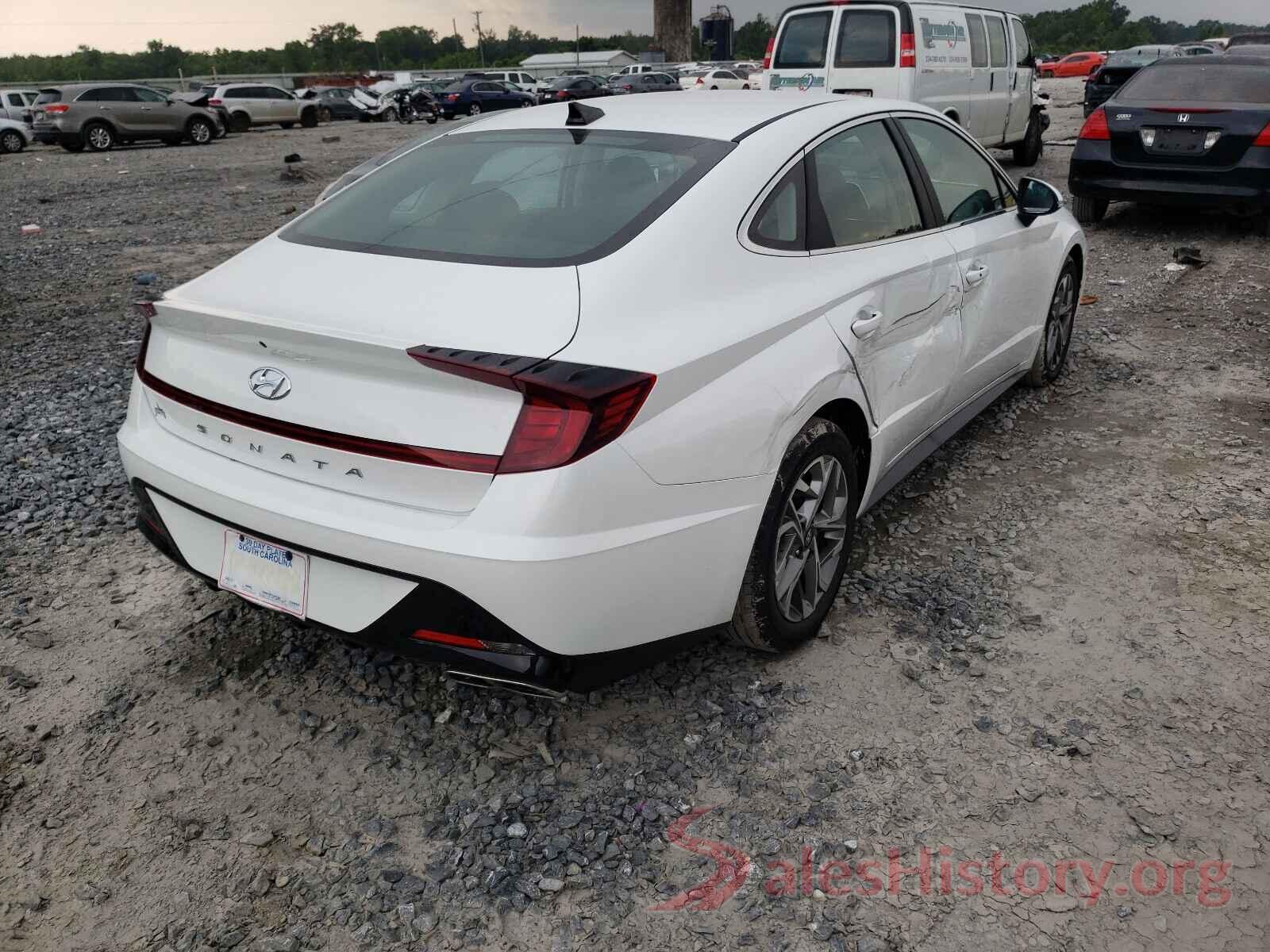 KMHL64JA7MA150614 2021 HYUNDAI SONATA