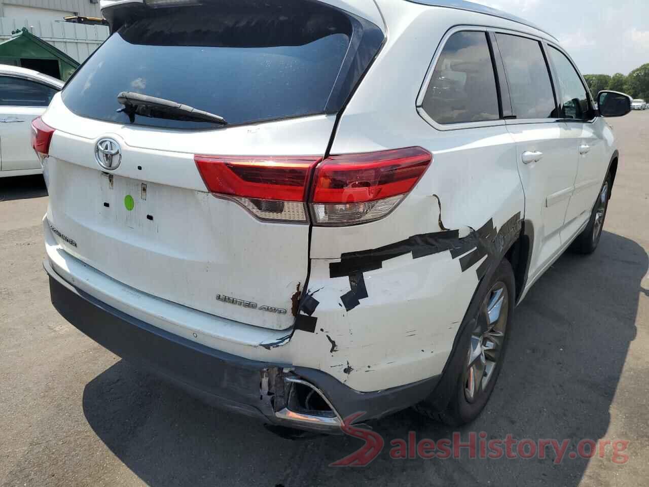 5TDDZRFH0HS430659 2017 TOYOTA HIGHLANDER