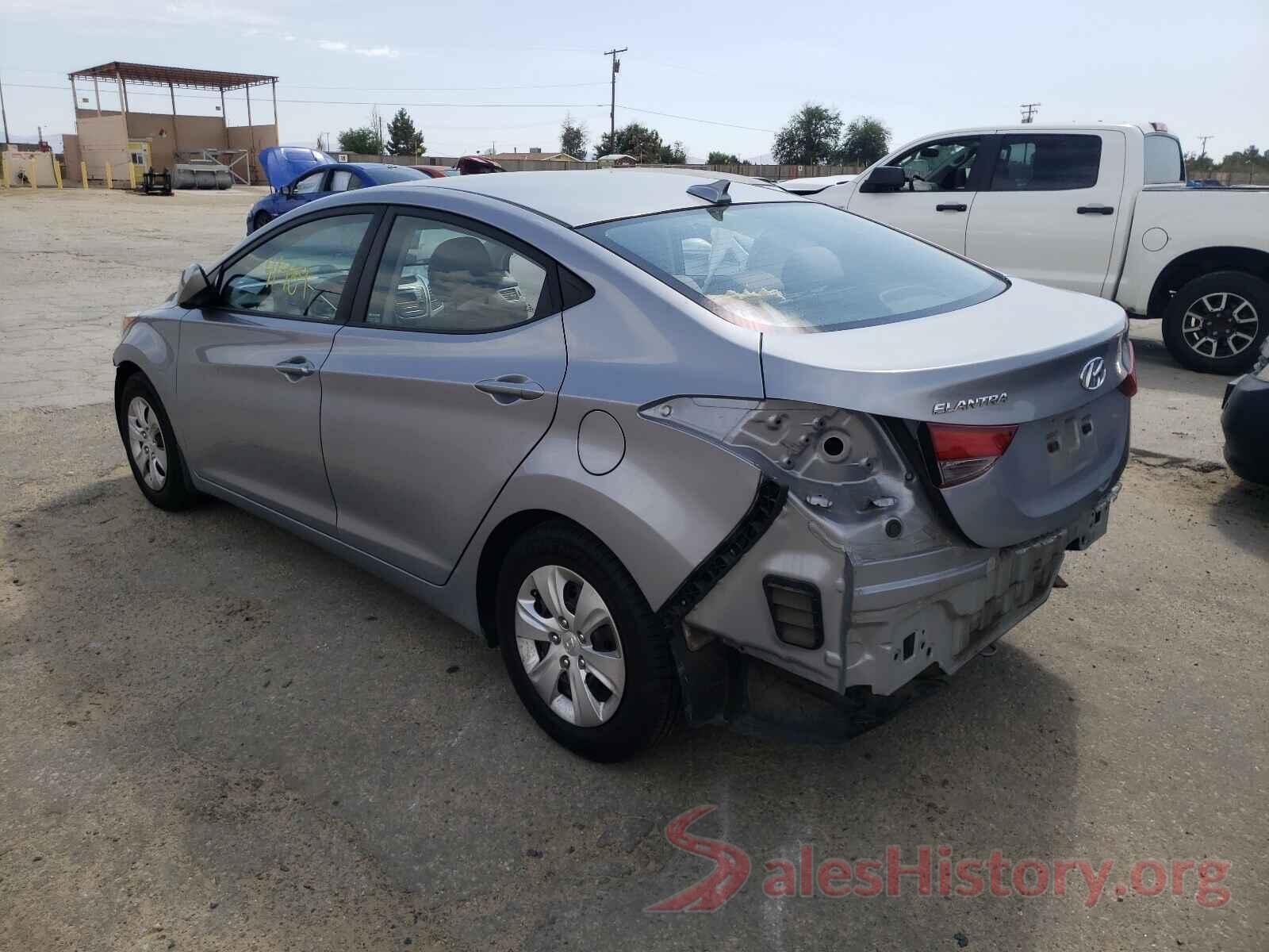 5NPDH4AE1GH733134 2016 HYUNDAI ELANTRA