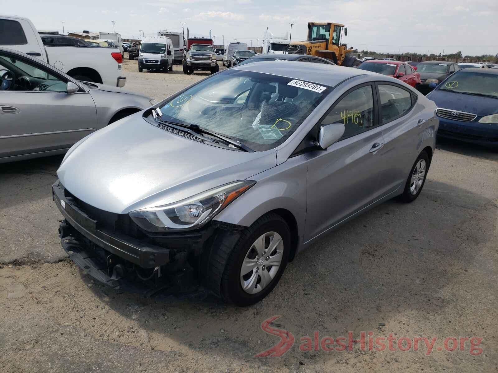 5NPDH4AE1GH733134 2016 HYUNDAI ELANTRA