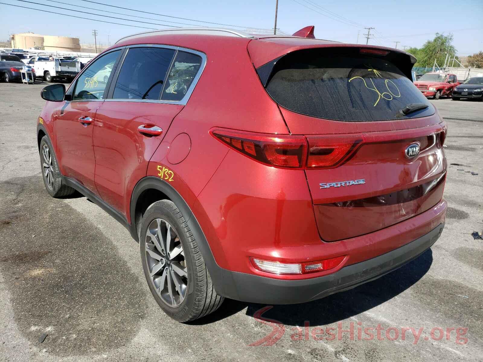 KNDPN3AC8H7082122 2017 KIA SPORTAGE