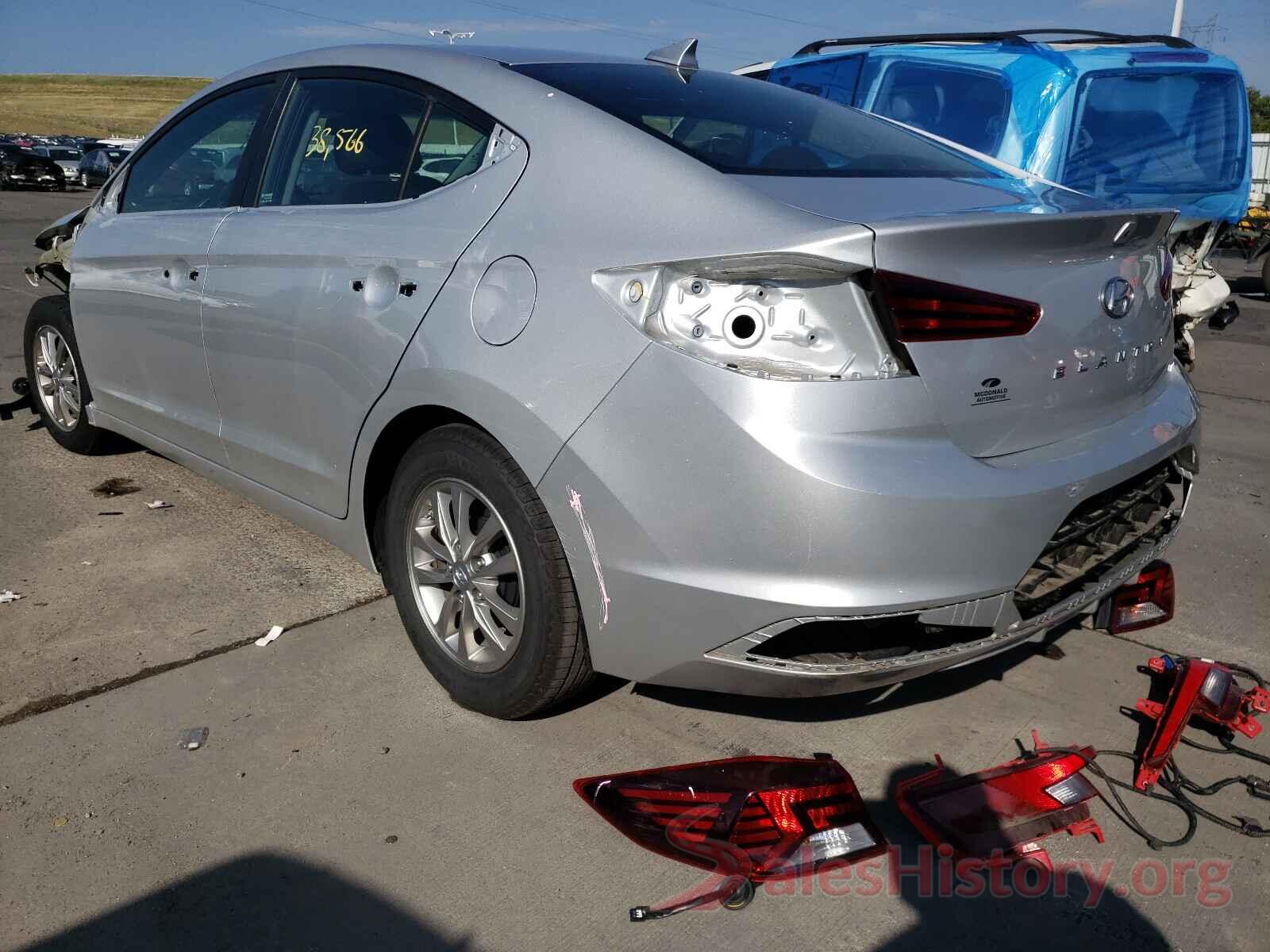 5NPD94LA0KH426683 2019 HYUNDAI ELANTRA