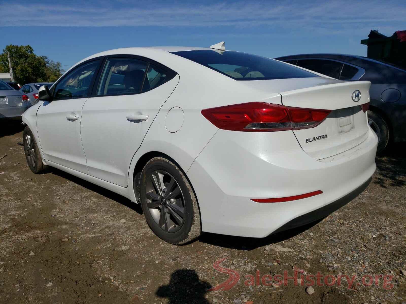 5NPD84LF4HH123719 2017 HYUNDAI ELANTRA