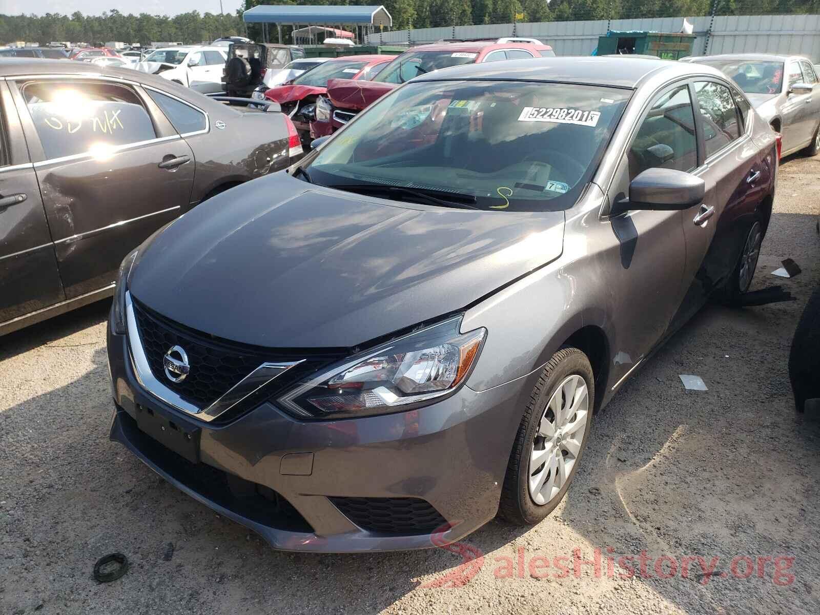 3N1AB7AP6KY363689 2019 NISSAN SENTRA