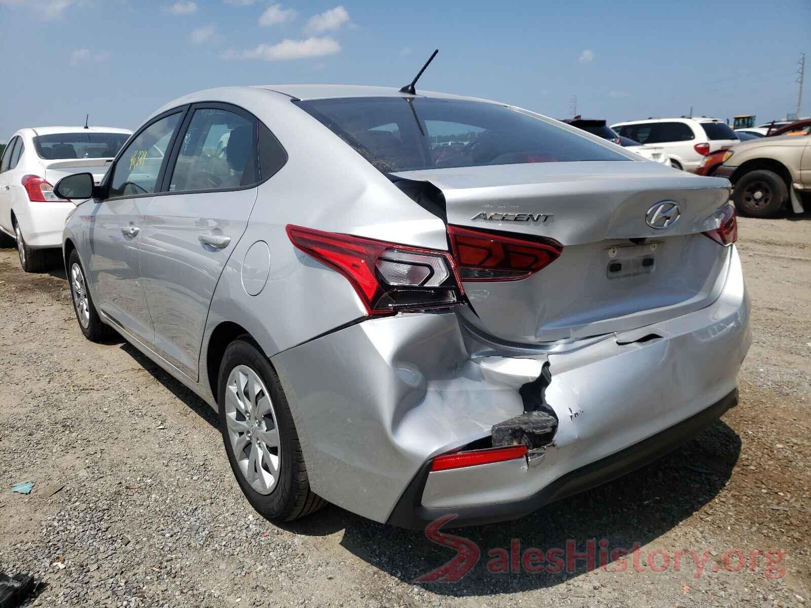 3KPC24A31KE074996 2019 HYUNDAI ACCENT