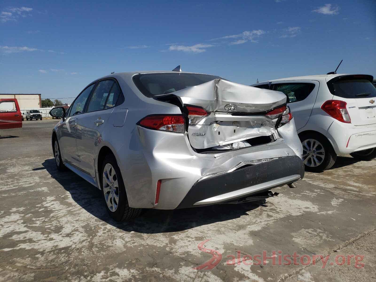 5YFEPRAE6LP087302 2020 TOYOTA COROLLA