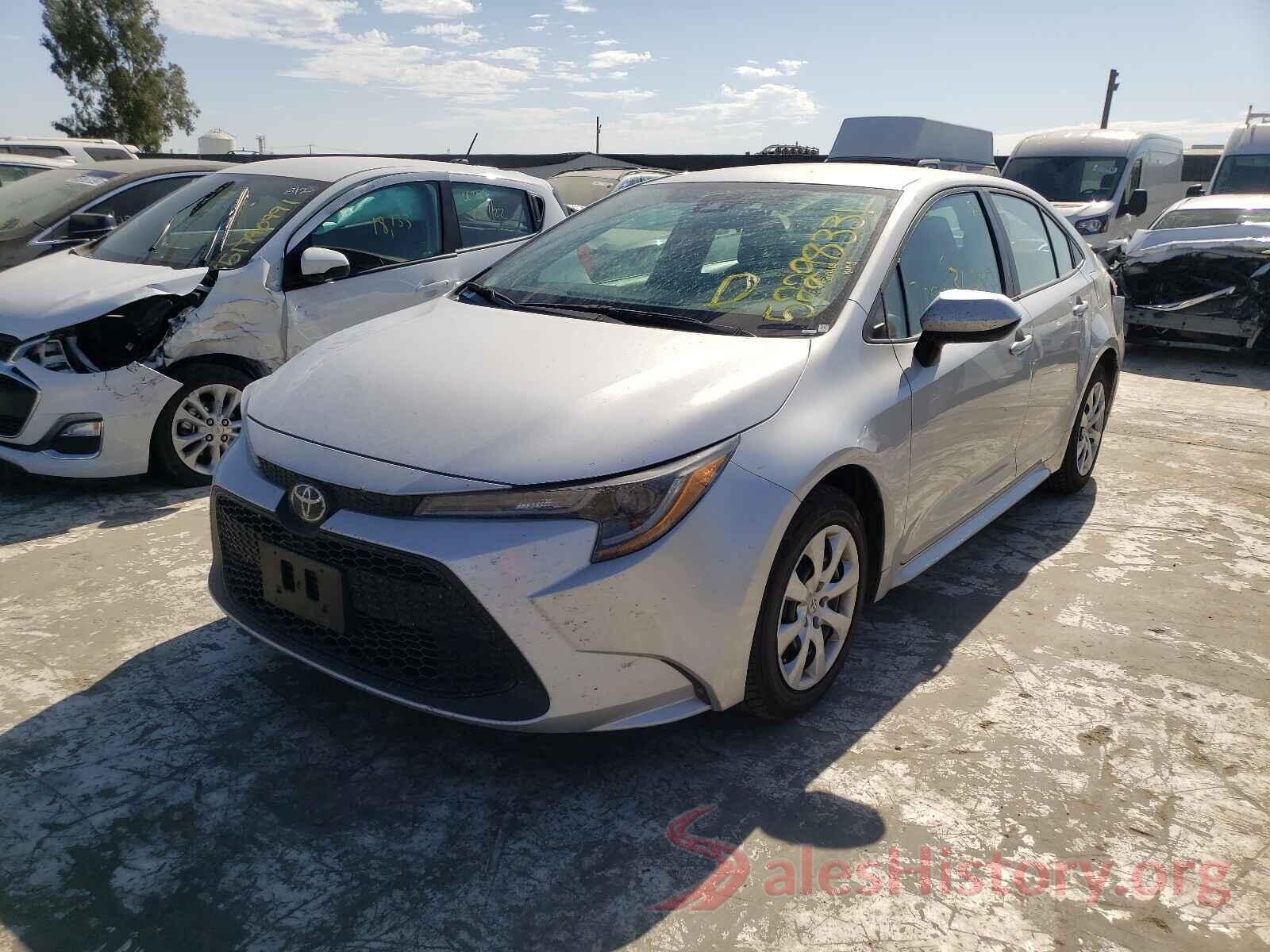 5YFEPRAE6LP087302 2020 TOYOTA COROLLA